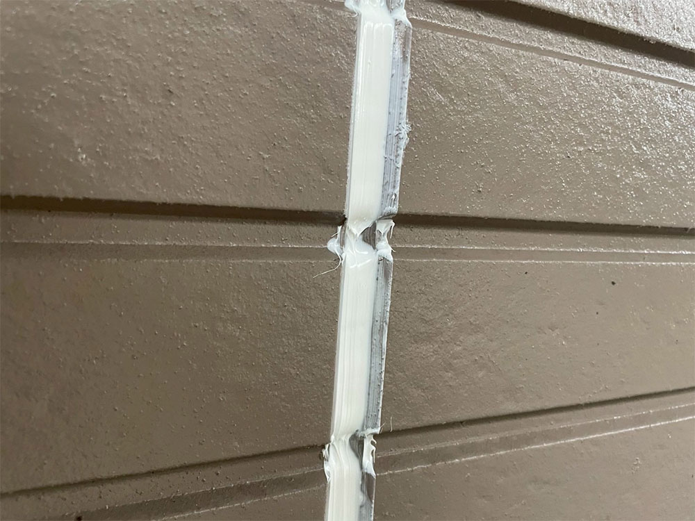 外壁のシーリング施工