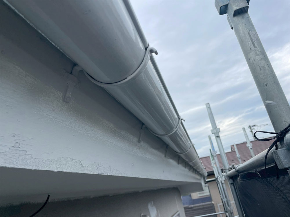 雨樋の塗装