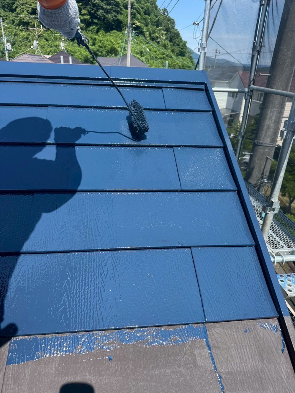屋根塗装工事