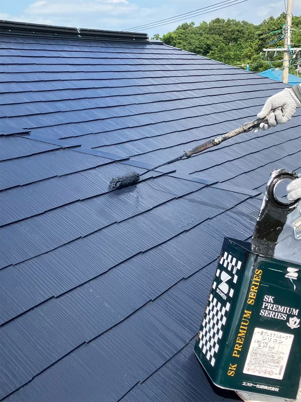 屋根塗装工事